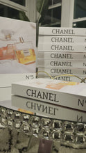 Load and play video in Gallery viewer, Chanel N5 decor Books
