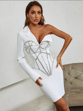 Load image into Gallery viewer, White Bandage dress
