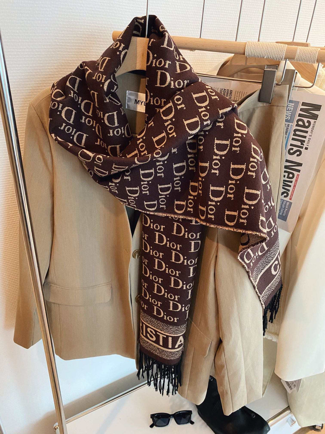 Brand name scarf