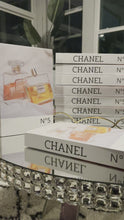 Load and play video in Gallery viewer, Chanel N5 decor Books
