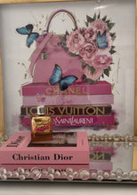 Load image into Gallery viewer, Openable pink Dior book
