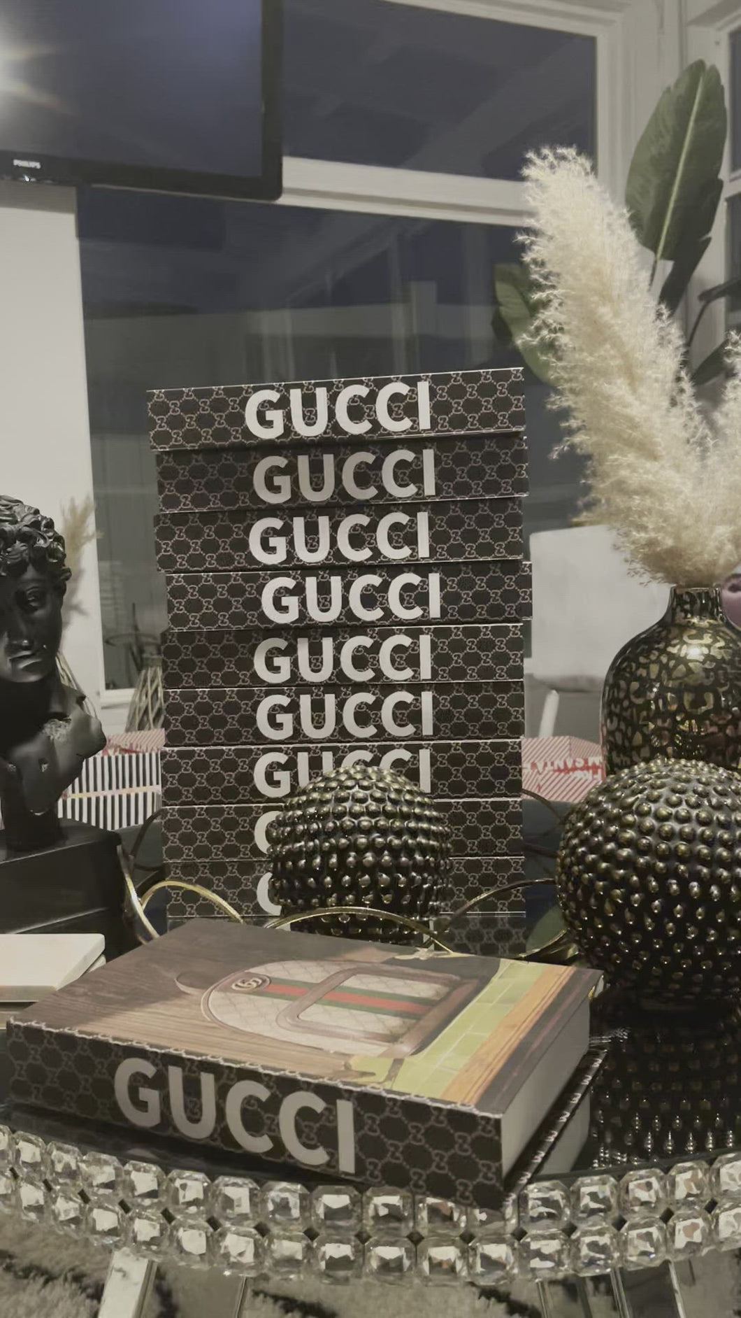 Gucci decor Books