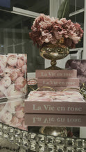 Load and play video in Gallery viewer, La vie  en rose Decor Books
