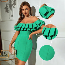 Load image into Gallery viewer, MIDI green dress
