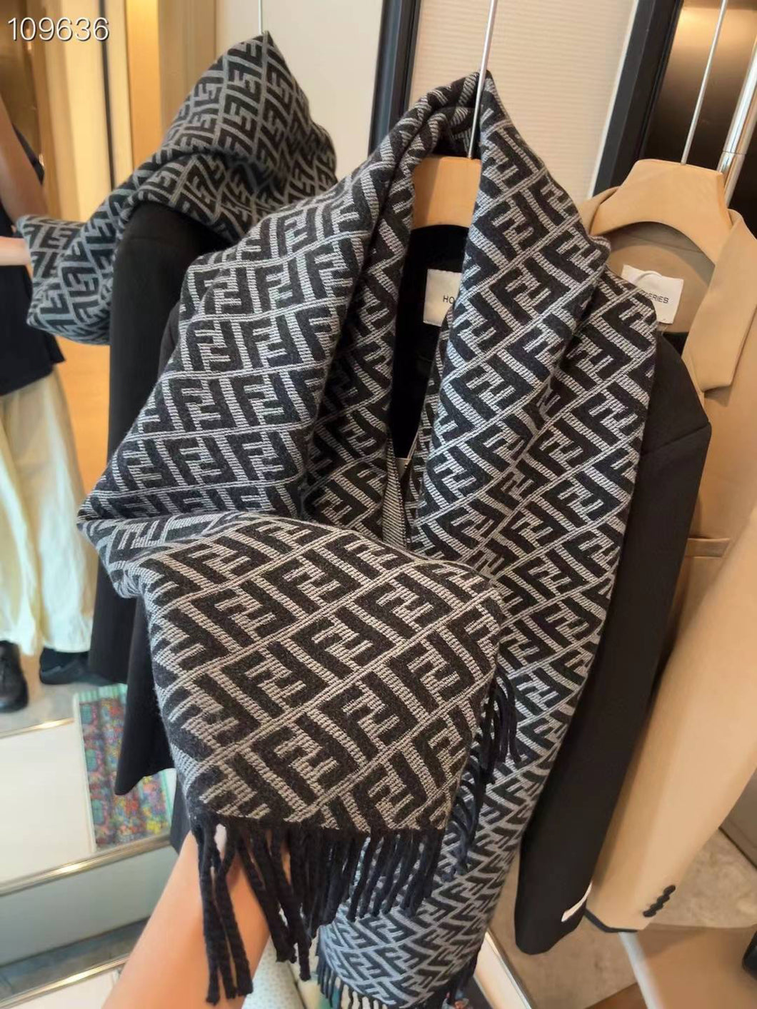 Brand name scarf