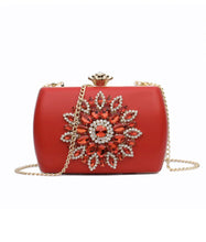 Load image into Gallery viewer, Ornate Crystal Clutch
