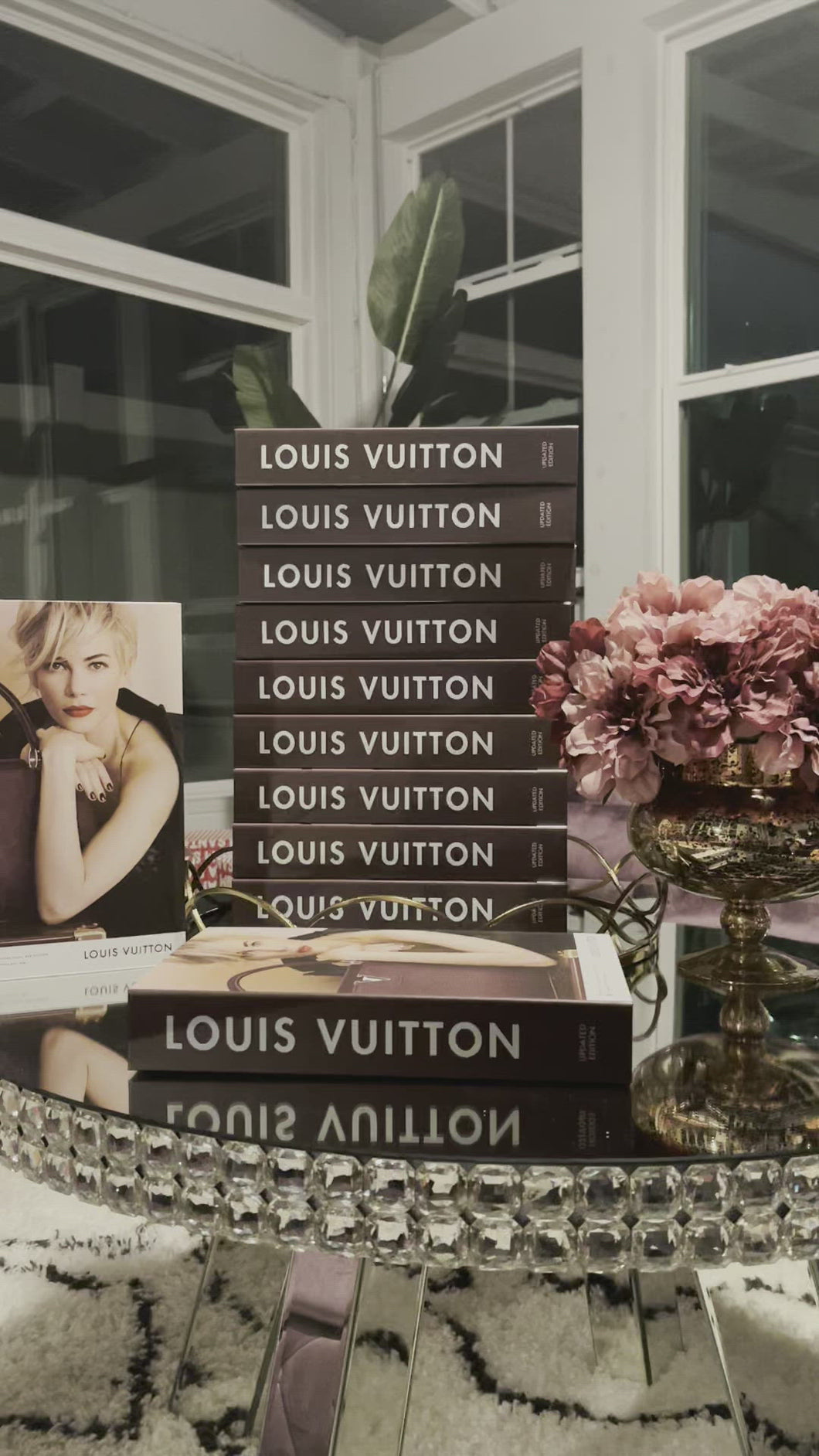 Louis  Vuitton decor Books